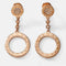 Bvlgari Bvlgari - Boucles d'oreilles en or rose et diamants 58 Facettes 00