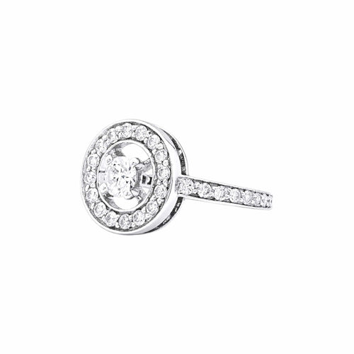 Bague 49 Boucheron Ava - Bague en or blanc et diamants 58 Facettes 35884
