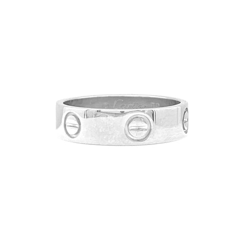 Bague 58 Cartier Love Classique - Bague en or blanc 58 Facettes 35841