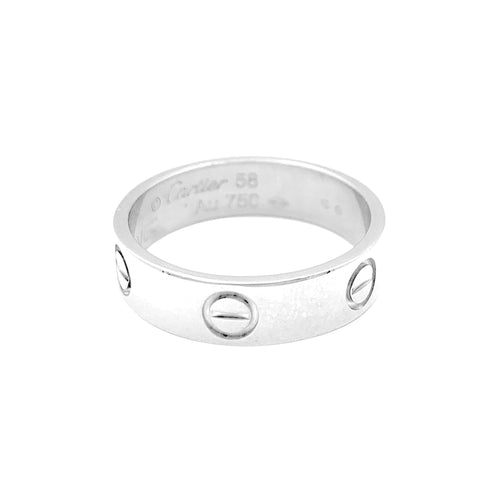 Bague 58 Cartier Love Classique - Bague en or blanc 58 Facettes 35841