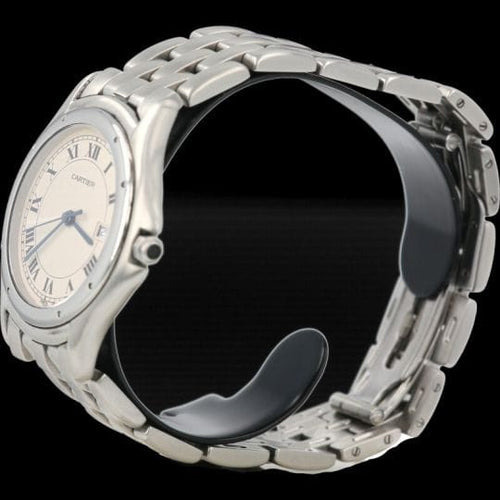 Cartier Cougar - Montre en acier 58 Facettes MT43966