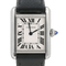 Montre Cartier Tank Must - Montre femme quartz bracelet cuir 58 Facettes MT47218