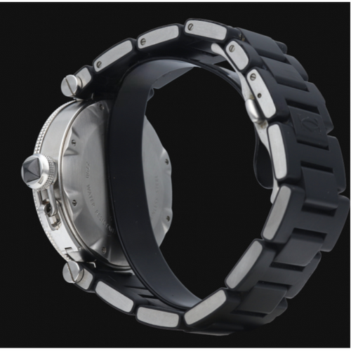 Cartier Pasha Seatimer - Montre en acier 58 Facettes MT47457