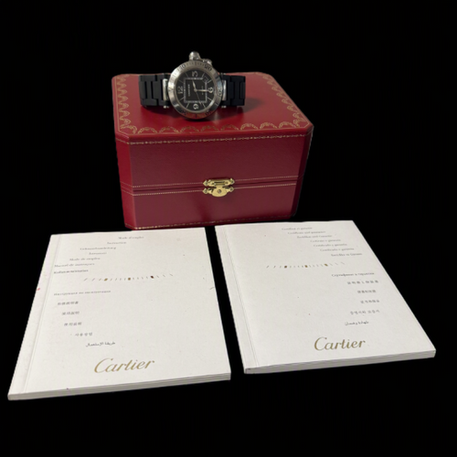 Cartier Pasha Seatimer - Montre en acier 58 Facettes MT47457