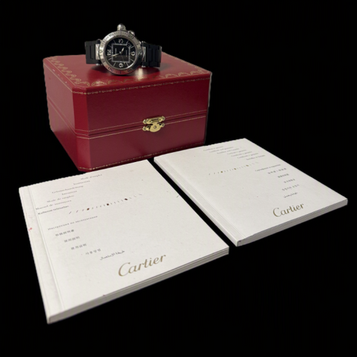 Cartier Pasha Seatimer - Montre en acier 58 Facettes MT47458