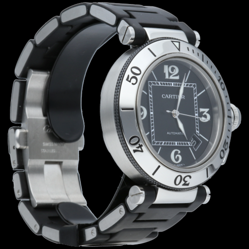 Cartier Pasha Seatimer - Montre en acier 58 Facettes MT47458