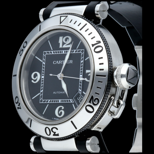 Cartier Pasha Seatimer - Montre en acier 58 Facettes MT47458