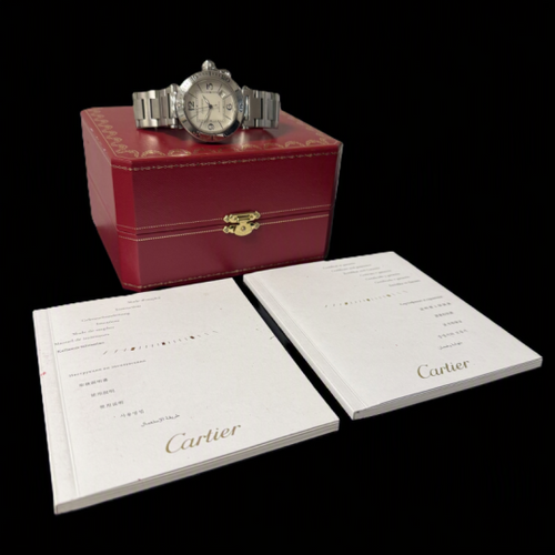 Cartier Pasha Seatimer - Montre en acier 58 Facettes MT47459