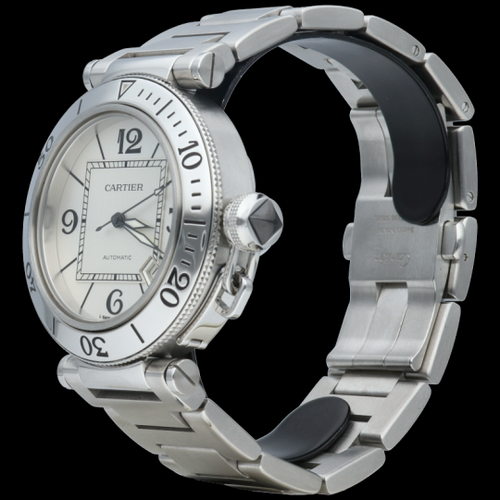 Cartier Pasha Seatimer - Montre en acier 58 Facettes MT47459