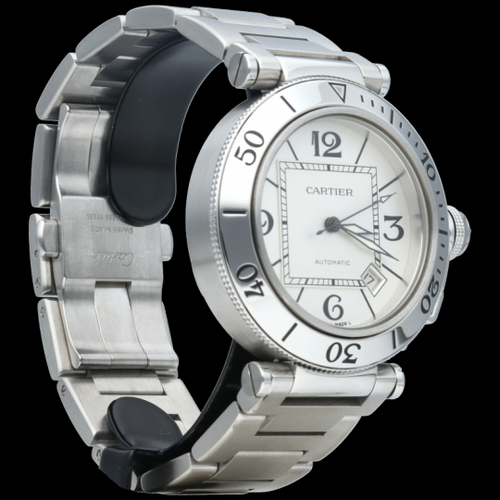 Cartier Pasha Seatimer - Montre en acier 58 Facettes MT47459