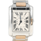 Cartier Tank Anglaise - Montre en or rose et acier 58 Facettes MT47471