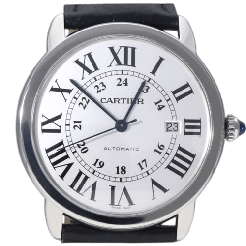 Cartier Ronde Solo - Montre automatique en acier 58 Facettes MT47482