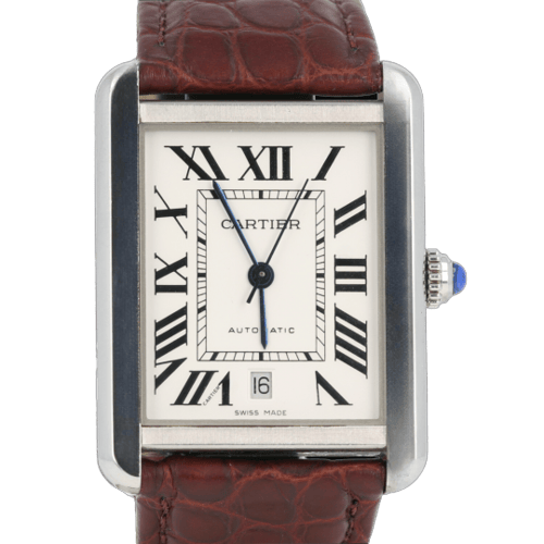 Montre Cartier Tank Solo XL - Montre automatique 58 Facettes MT47487