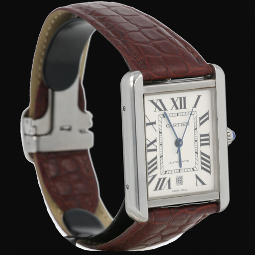 Cartier Tank Solo XL - Montre en acier 58 Facettes MT47487