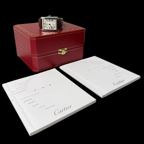 Cartier Tank Solo XL - Montre en acier 58 Facettes MT47487