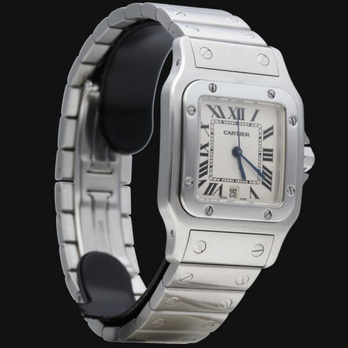 Cartier Santos Galbée - Montre en acier 58 Facettes MT47451