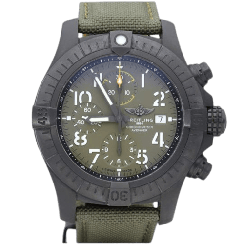 Montre Breitling Avenger - Montre Chronograph 45 Night Mission 58 Facettes MT47260