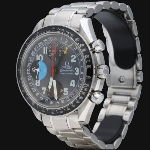 Omega Speedmaster - Montre Day-Date Chronograph en acier 58 Facettes MT47407