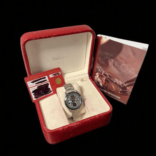 Omega Speedmaster - Montre Day-Date Chronograph en acier 58 Facettes MT47407