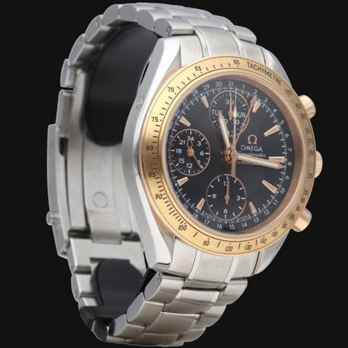 Omega Speedmaster - Montre Day-Date automatique en or rose et acier 58 Facettes MT47399