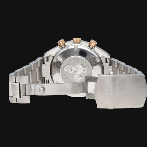 Omega Speedmaster - Montre Day-Date automatique en or rose et acier 58 Facettes MT47399
