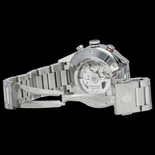 TAG Heuer Carrera - Montre Calibre 16 Chronograph en acier 58 Facettes MT47429