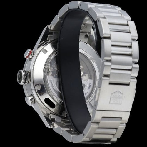 TAG Heuer Carrera - Montre chronographe Calibre 1887 en acier 58 Facettes MT47414