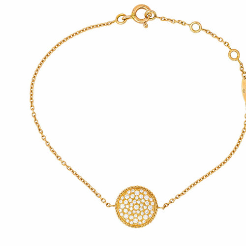 Dior Rose des vents - Bracelet en or rose, diamants et nacre 58 Facettes 4749150RV