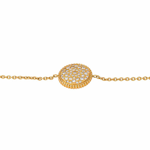 Dior Rose des vents - Bracelet en or rose, diamants et nacre 58 Facettes 4749150RV