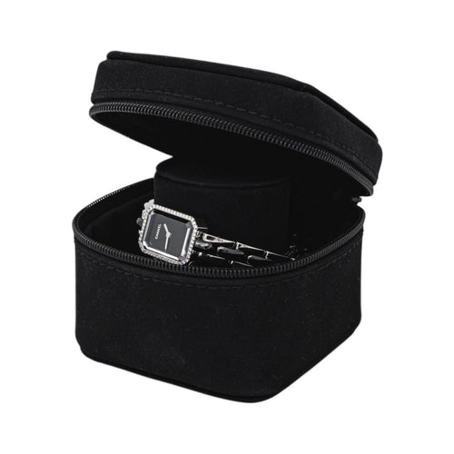 Chanel Première - Montre en acier, céramique et diamants 58 Facettes 5745058RV
