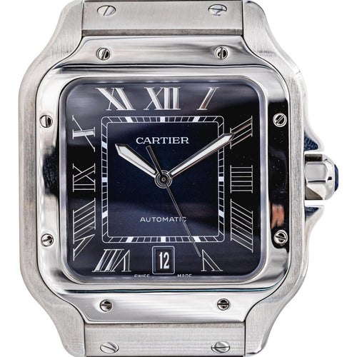 Cartier Santos - Montre en acier 58 Facettes 5757315RV