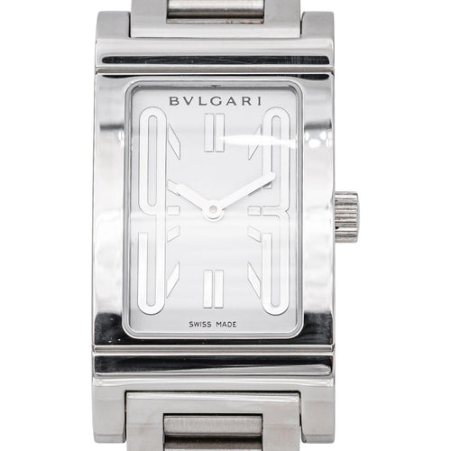 Bulgari Rettangolo - Montre en acier 58 Facettes 5793697RV