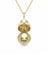 Fabergé - Collier médaillon en or blanc et jaune avec diamants 58 Facettes FAB123
