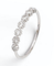 55 Bague fleur en or 18K et diamant 58 Facettes Q244B(958)