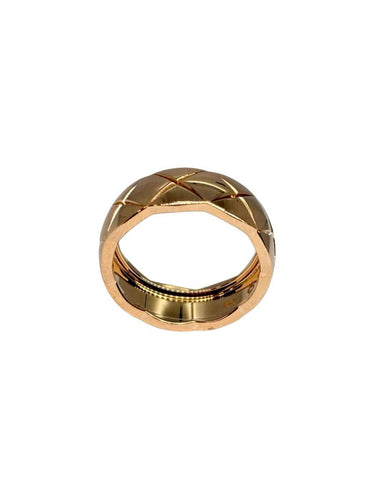 50 Chanel Coco Crush - Bague petit modèle en or rose 58 Facettes 2156
