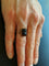 55 Bague ancienne en or jaune et agate guerrier grec 58 Facettes 01379