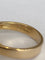 Bague 50 Bague en or jaune 18K avec saphir et diamants 58 Facettes ring