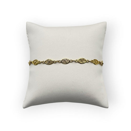 Bracelet Bracelet filigrané en or jaune 750 58 Facettes 149070679