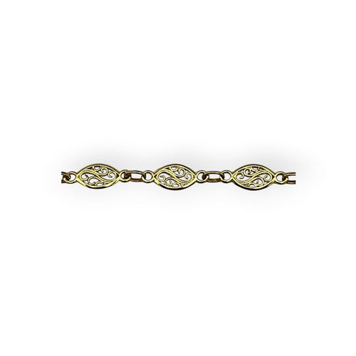 Bracelet Bracelet filigrané en or jaune 750 58 Facettes 149070679