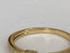 Bague 54 Bague solitaire en or jaune 18K, diamant Fancy Intense Yellow et diamants 58 Facettes ring