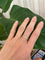 Bague 54 Bague solitaire en or jaune 18K, diamant Fancy Intense Yellow et diamants 58 Facettes ring