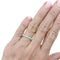 Bague 50 Bulgari Infinito - Alliance en platine et diamants 58 Facettes 35867