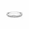 Bague 50 Bulgari Infinito - Alliance en platine et diamants 58 Facettes 35867