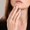 Bague 52 Cartier Trinity - Bague en trois ors et diamants 58 Facettes 327