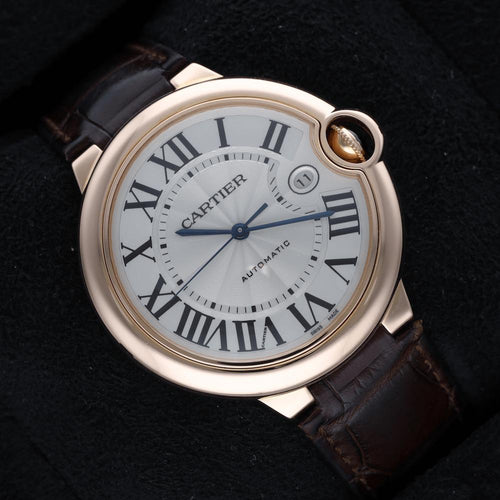 Cartier Ballon Bleu - Montre 42 mm en or rose 58 Facettes FB11841