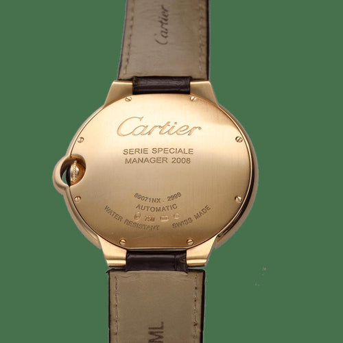 Cartier Ballon Bleu - Montre 42 mm en or rose 58 Facettes FB11841