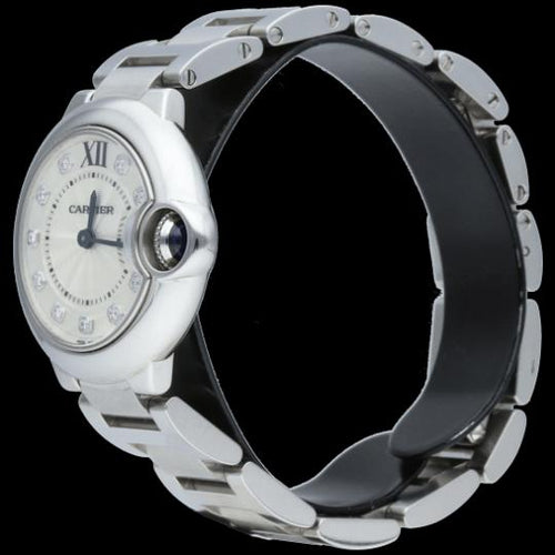 Cartier Ballon Bleu - Montre en acier et diamants 58 Facettes MT47479