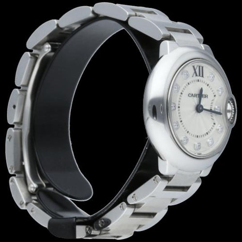 Cartier Ballon Bleu - Montre en acier et diamants 58 Facettes MT47479