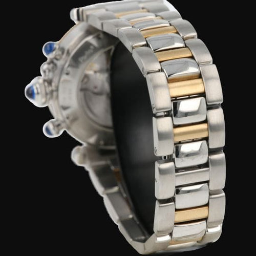 Cartier Pasha - Montre chronographe en or jaune et acier 58 Facettes MT47456