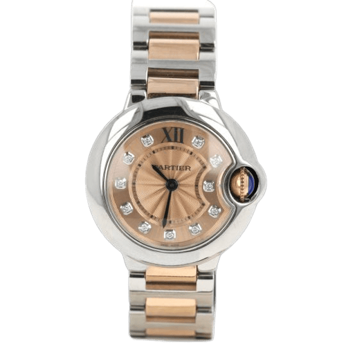 Cartier Ballon Bleu - Montre en or jaune et acier 58 Facettes MT47478